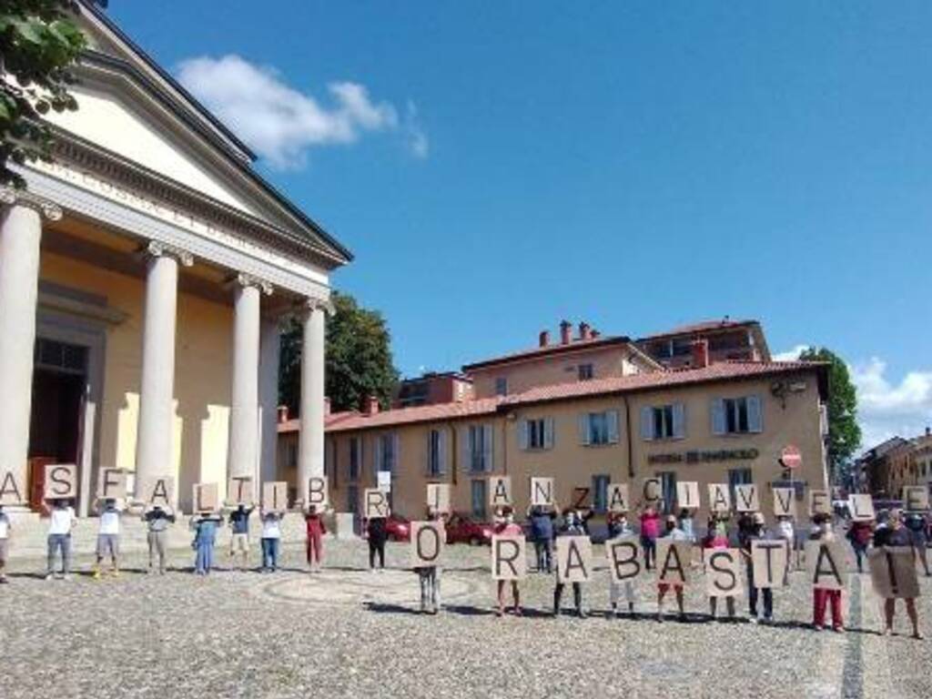 asfalti brianza protesta concorezzo