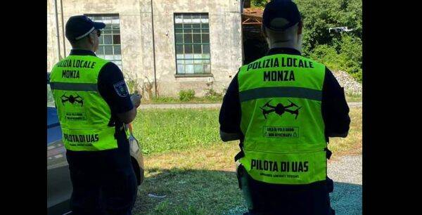 polizia locale monza nucleo dronisti