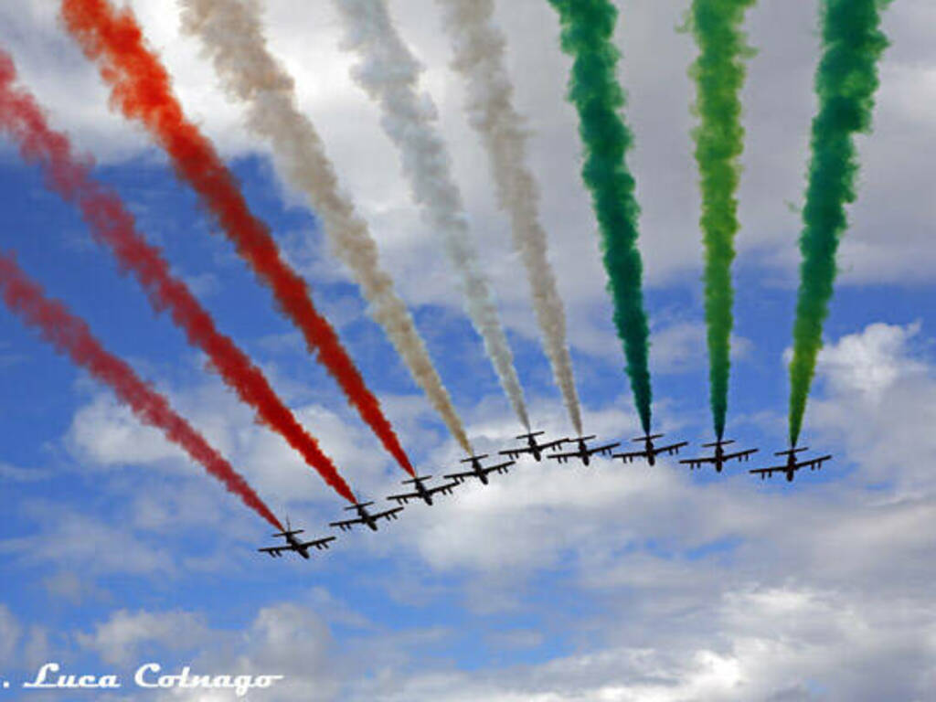 Frecce Tricolori: iniziano da Bologna i sorvoli per il Centenario