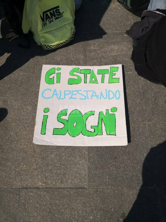 Manifestazione Fridays for Future Monza - 25 marzo