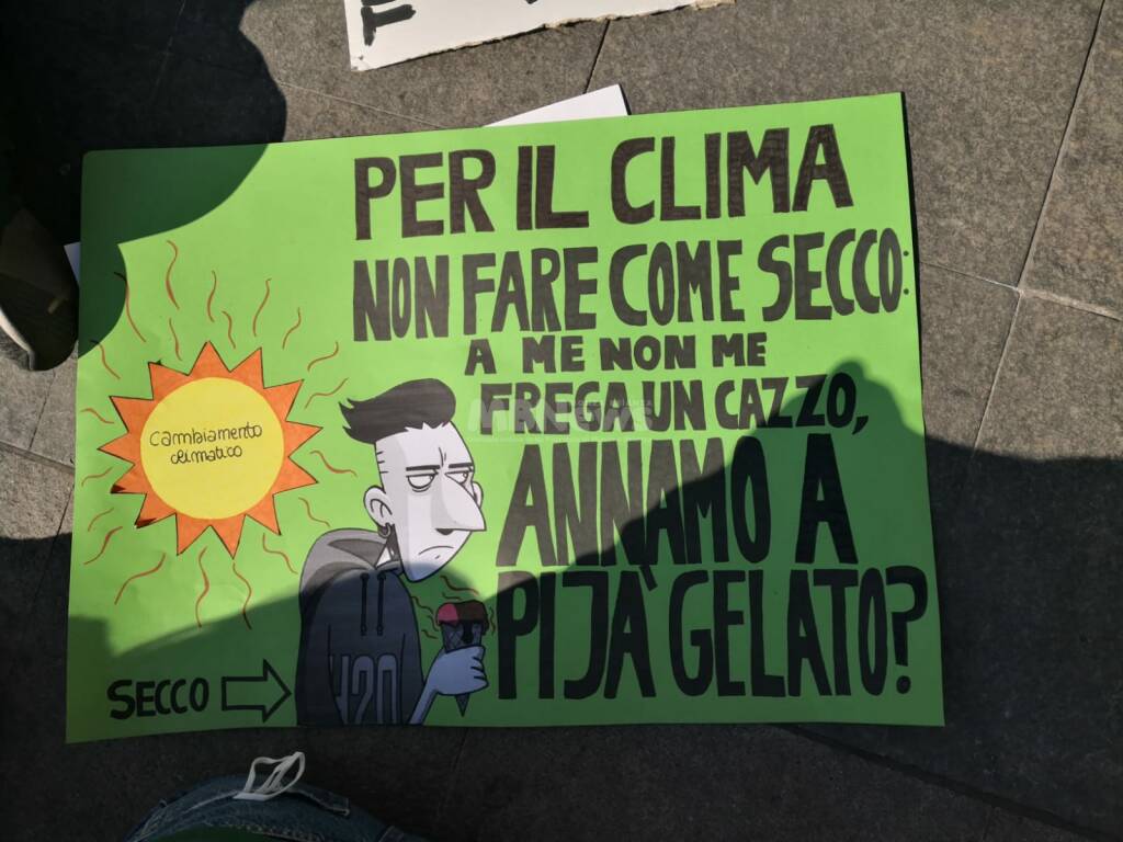 Manifestazione Fridays for Future Monza - 25 marzo