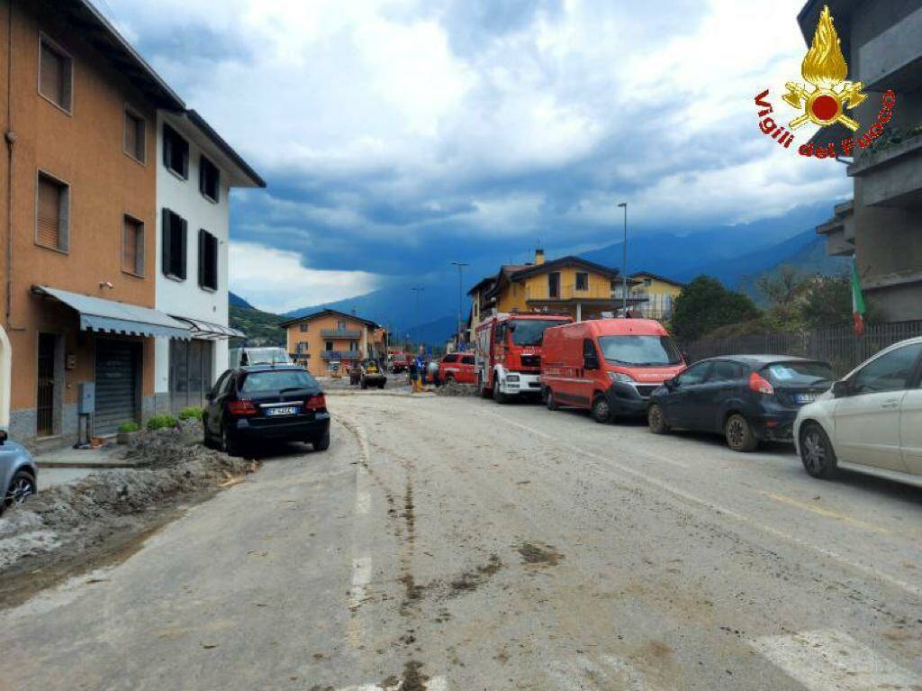 vigili del fuoco monza alluvione valcamonica