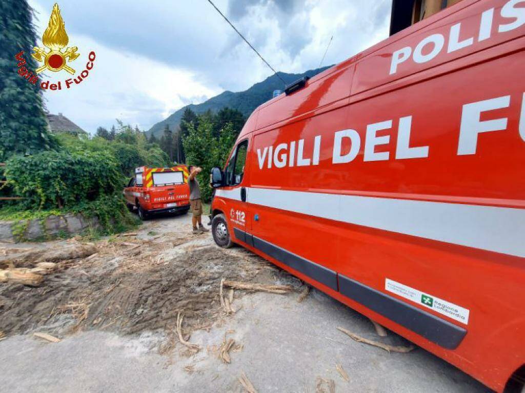 vigili del fuoco monza alluvione valcamonica