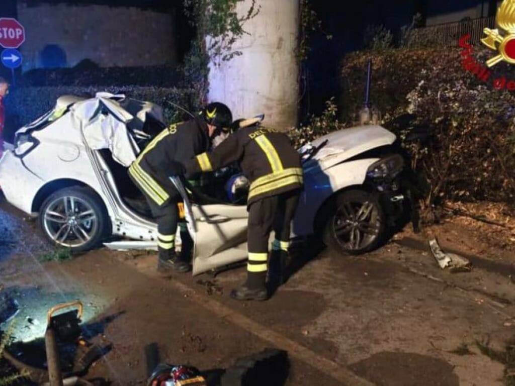 incidente mortale e Isabella Augello e Francesco Ferrara monza