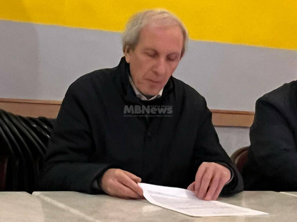 Giorgio Majoli, coordinatore dei Comitati e associazioni di Monza mb