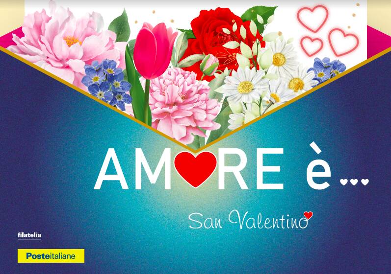 cartolina san valentino poste