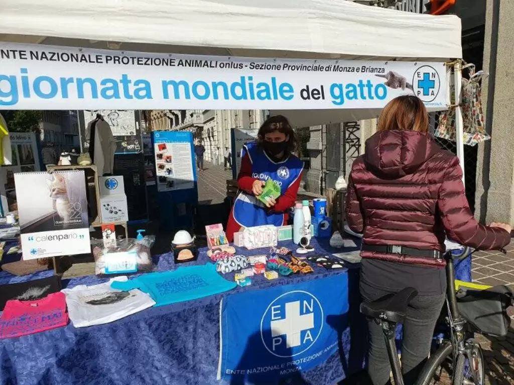 Lissone: un banchetto per un banco di scuola