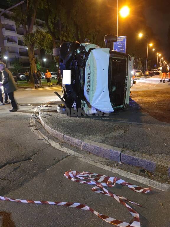 Incidente in via Buonarroti a Monza