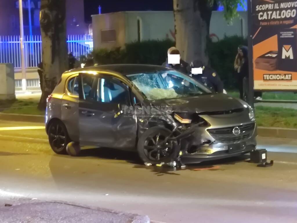 Incidente in via Buonarroti a Monza