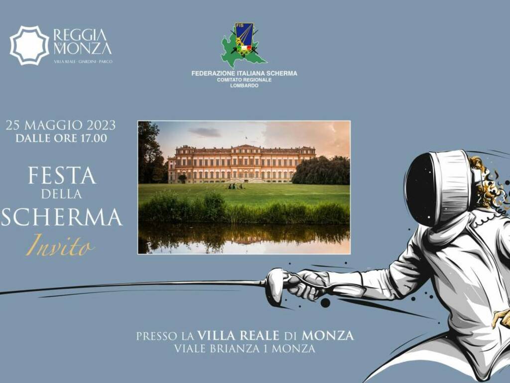 Villa Reale, Festa della scherma lombarda