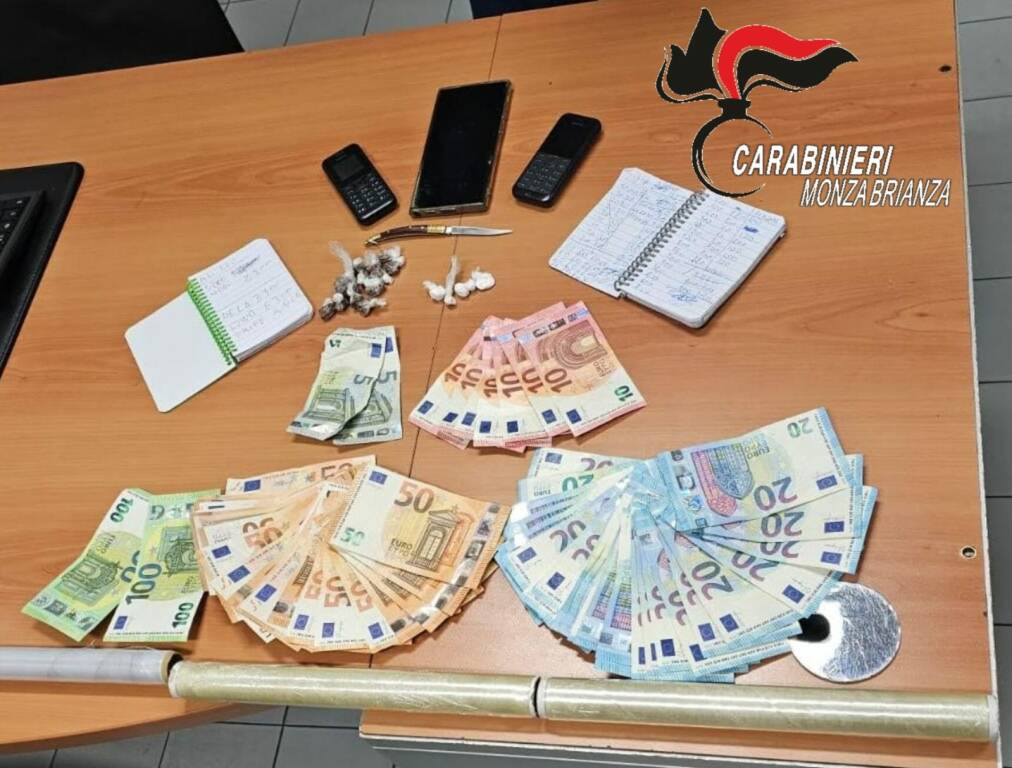 Cesano Maderno arresto spaccio droga