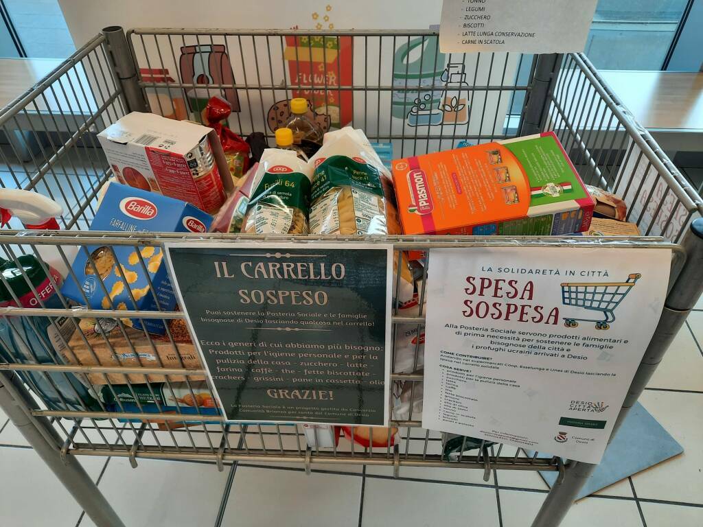 Dona la spesa, a Desio raccolti oltre 750 chili di prodotti per i poveri  - MBNews