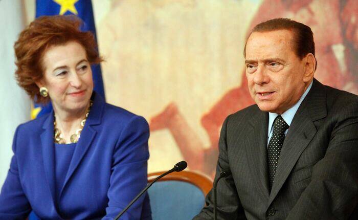 Silvio Berlusconi Letizia Moratti