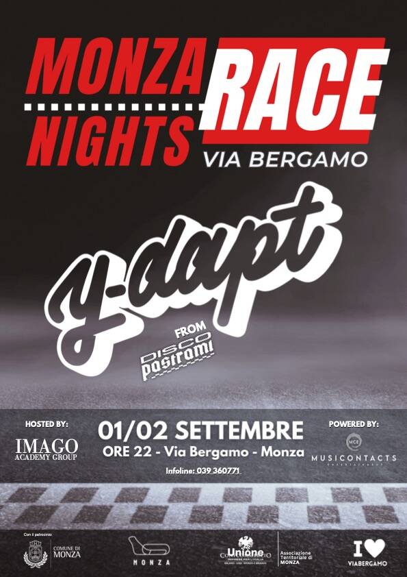 Gli eventi della Monza Race Night, in occasione del GP