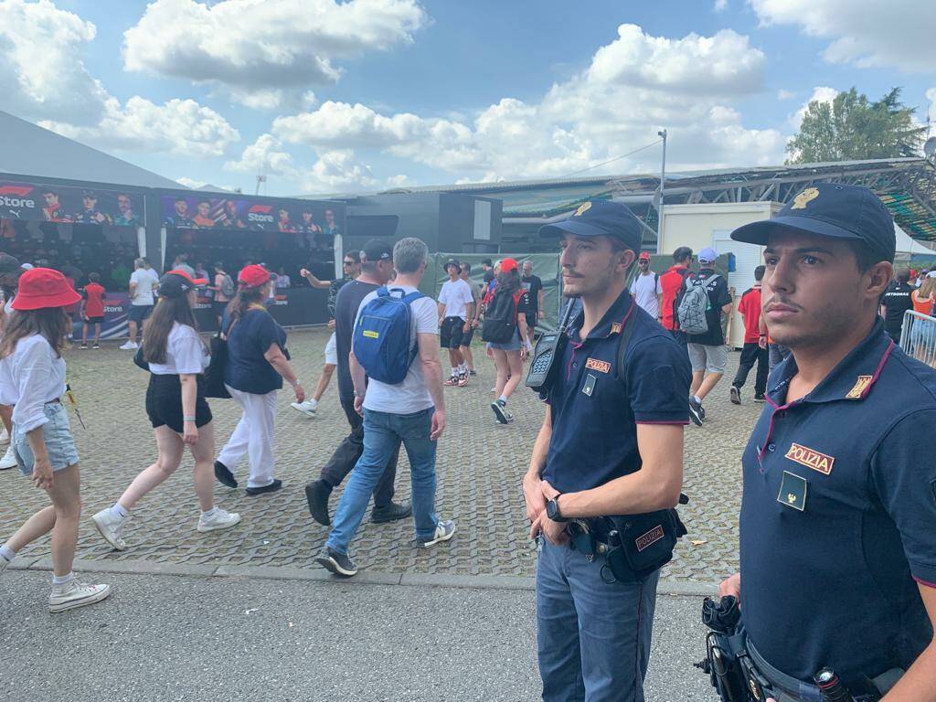 gran premio monza polizia