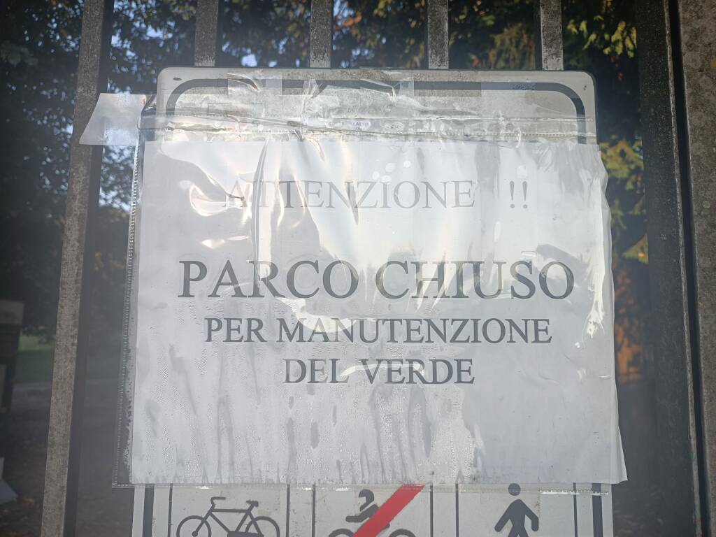 parco comunale desio chiuso mb