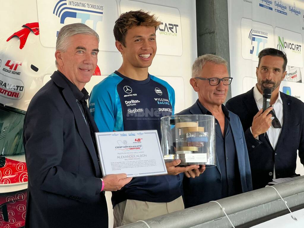 premiazione Confartigianato 2023 gp monza mb