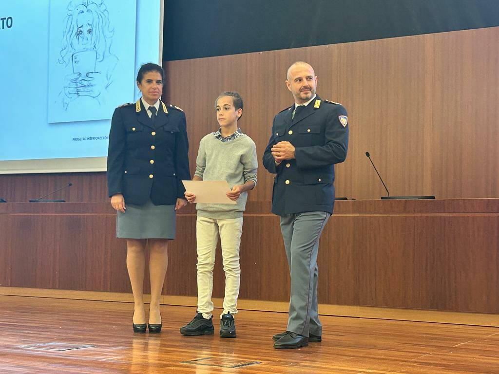 Premiazione del progetto Interforze 