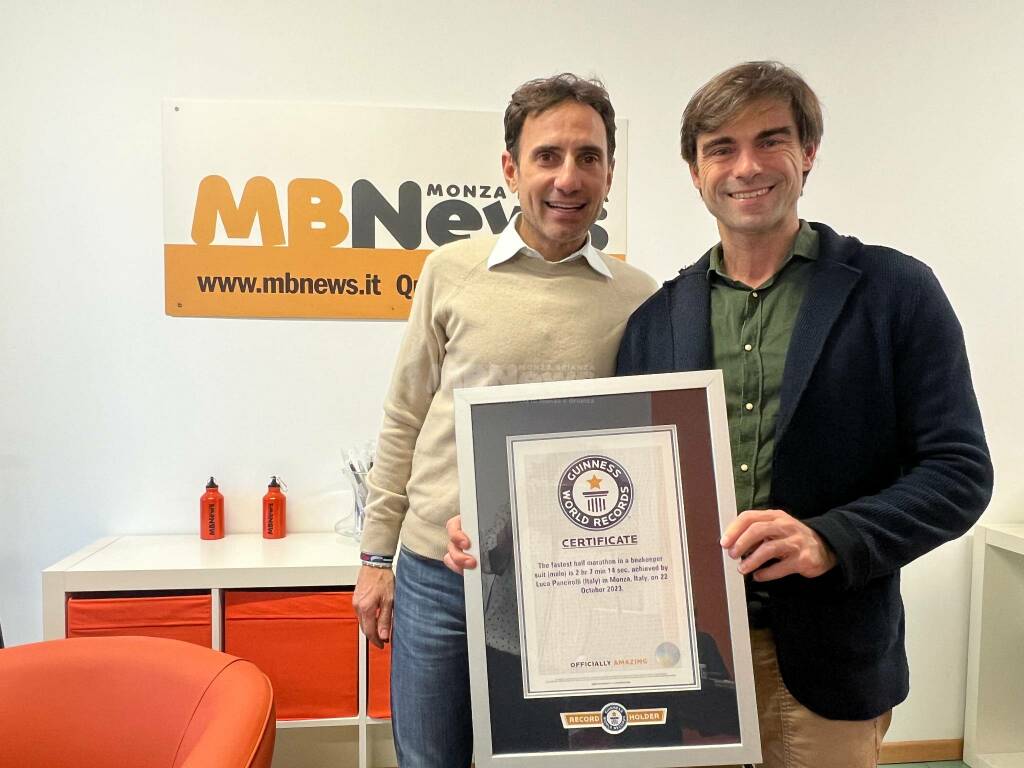 luca pancirolli Guinness World Record - mb