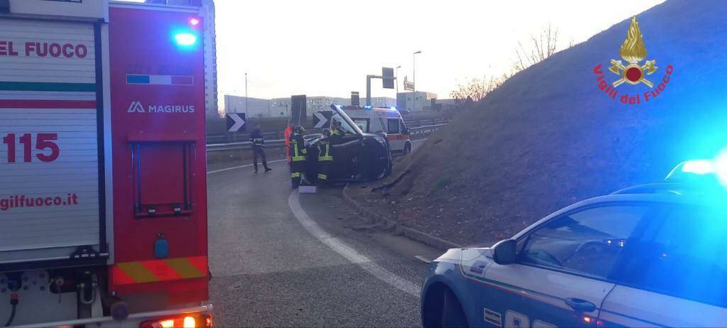 incidente tangenziale est