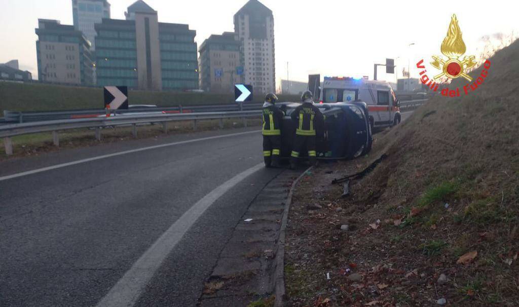 incidente tangenziale est