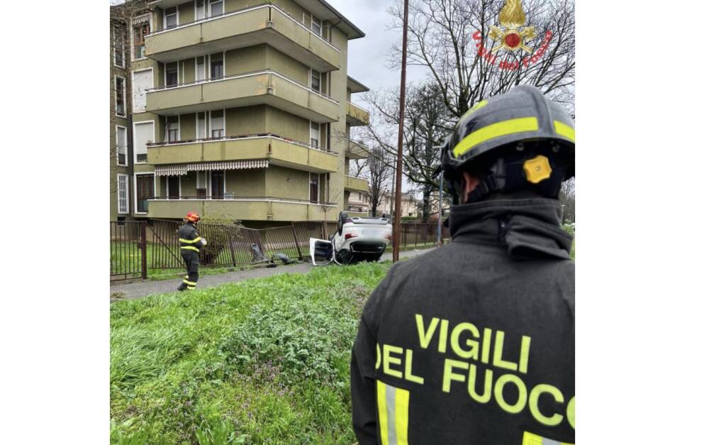 agrate incidente via lecco