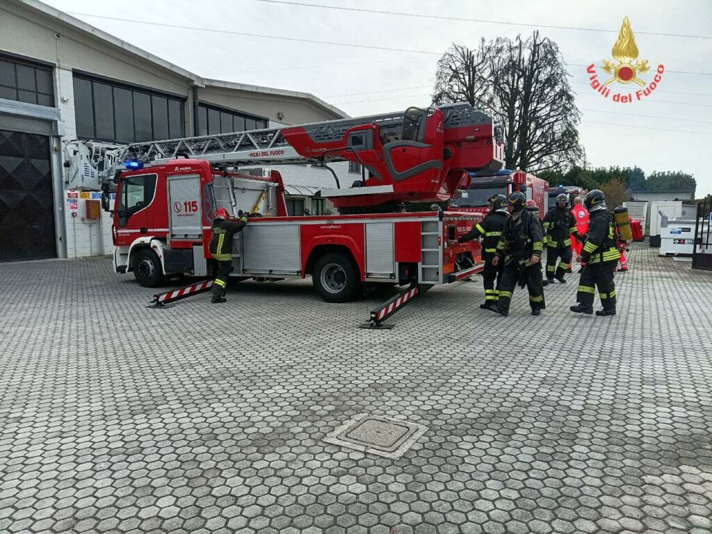 incendio cascina Restelli