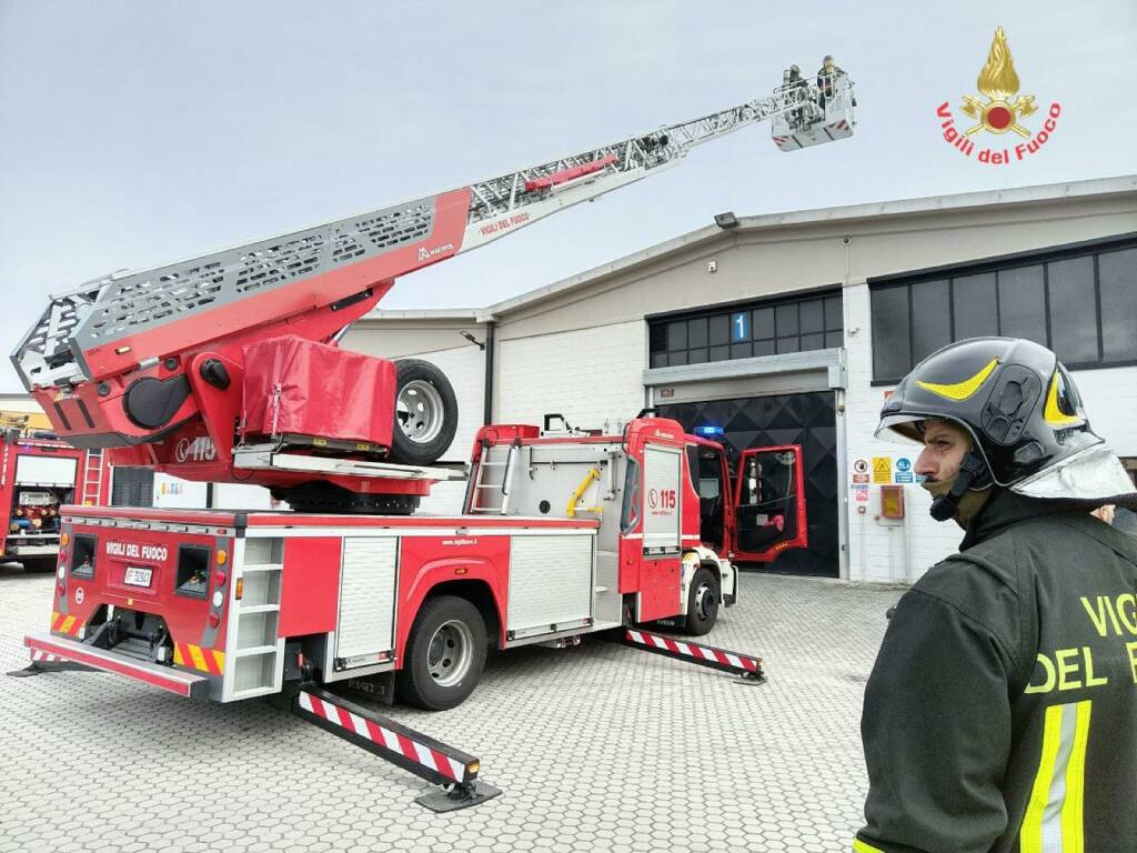 incendio cascina Restelli