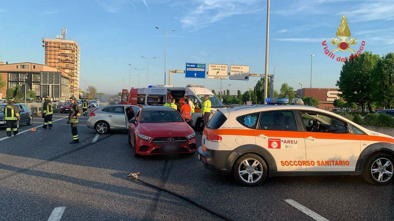 incidente ss 36 lissone desio