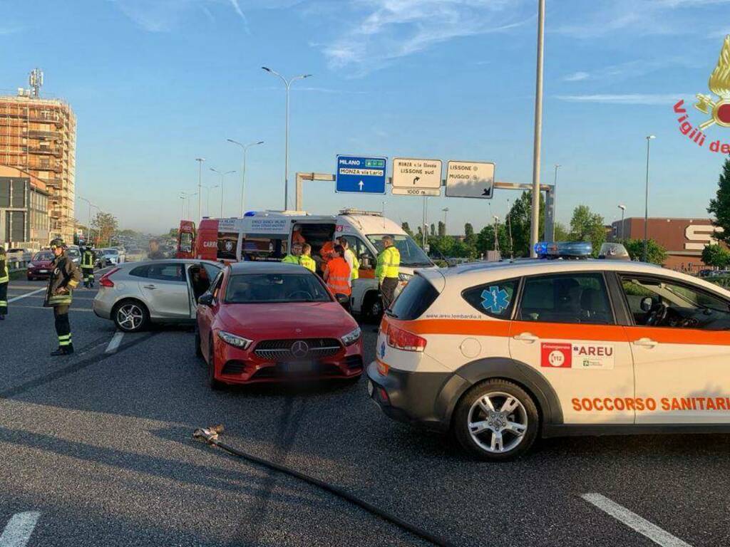 incidente ss 36 lissone desio