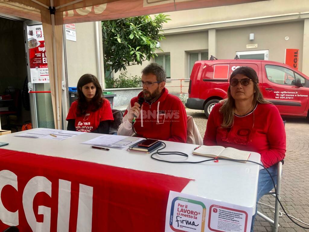 monza Cgil referendum lavoro