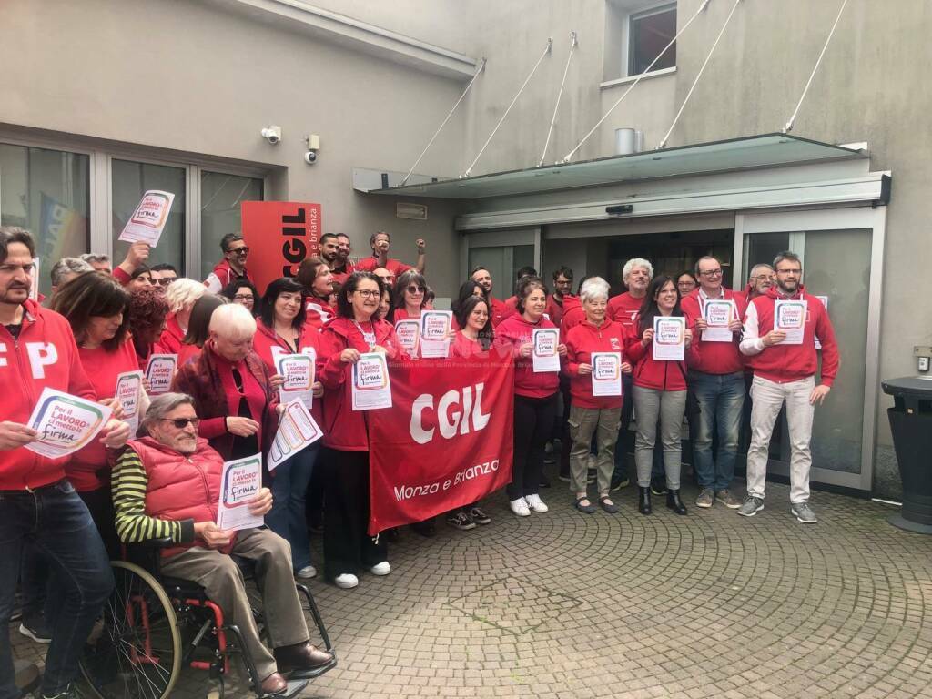 monza Cgil referendum lavoro