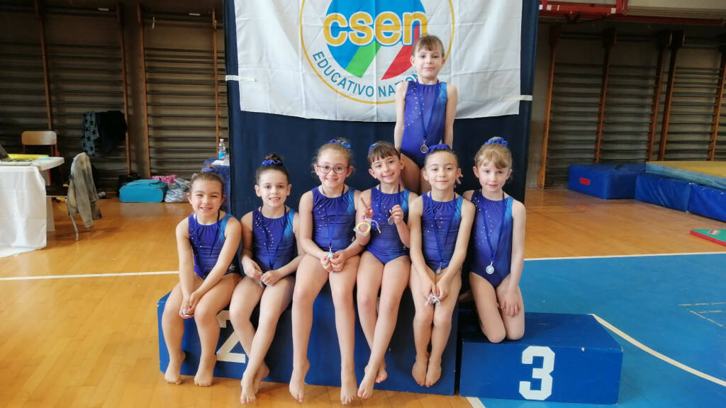 Pro Lissone ginnastica campionato silver e csen