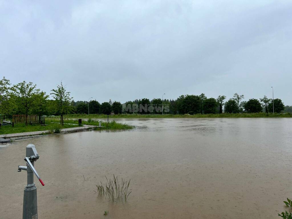 maltempo parco acqua arcore