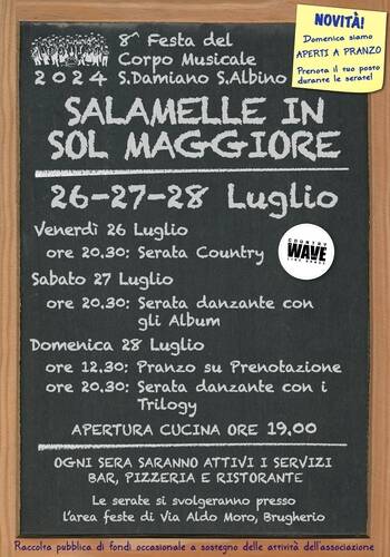 Salamelle in Sol Maggiore 2024