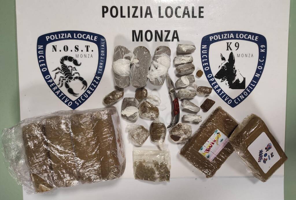 arresto droga polizia locale monza