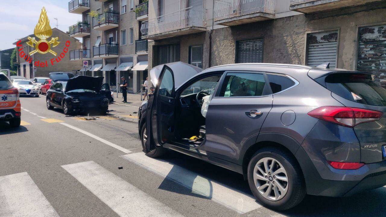 incidente frontale seregno