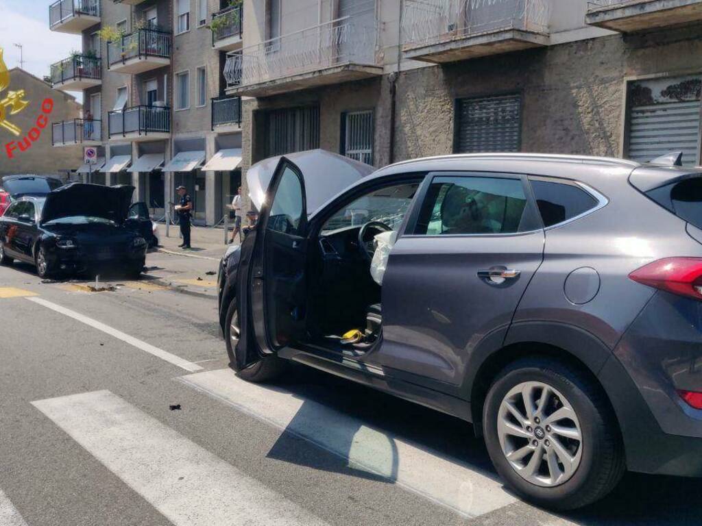 incidente frontale seregno