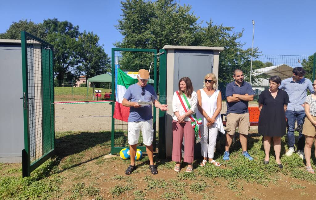 Inaugurazione campo da beach volley Usmate mb