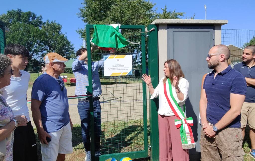 Inaugurazione campo da beach volley Usmate mb