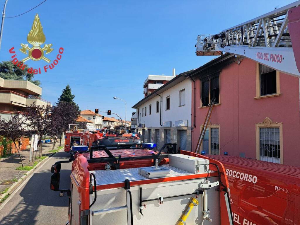 incendio cesano maderno