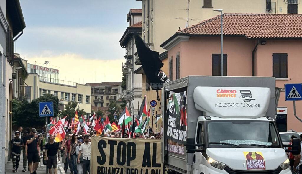 monza corteo foa boccaccio palestina