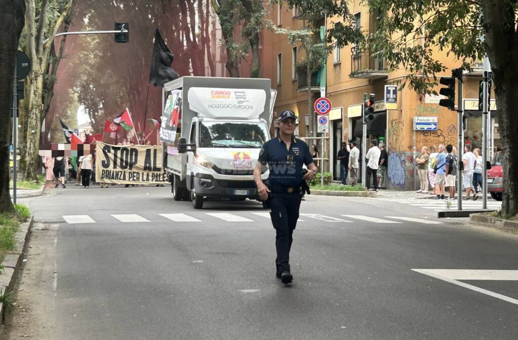 monza corteo foa boccaccio palestina