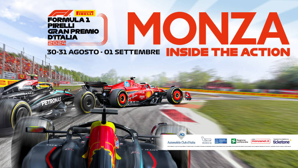 Poster Formula 1 Pirelli Gran Premio d’Italia 2024