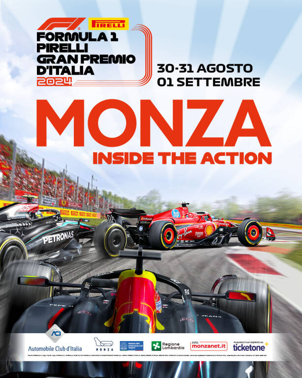 Poster Formula 1 Pirelli Gran Premio d’Italia 2024