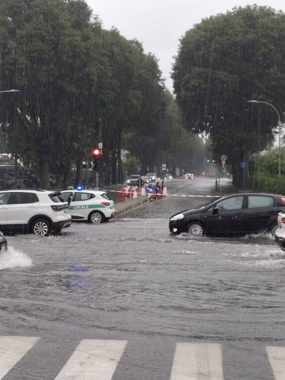 monza maltempo via borgazzi