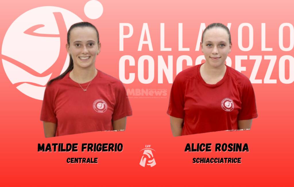 Matilde Frigerio e Alice Rosina Pallavolo Concorezzo mb